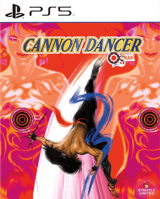 Cannon Dancer - Osman box art for Playstation 5